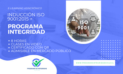 Inducción ISO 9001:2015 + Programa de Integridad para Proveedores del Estado